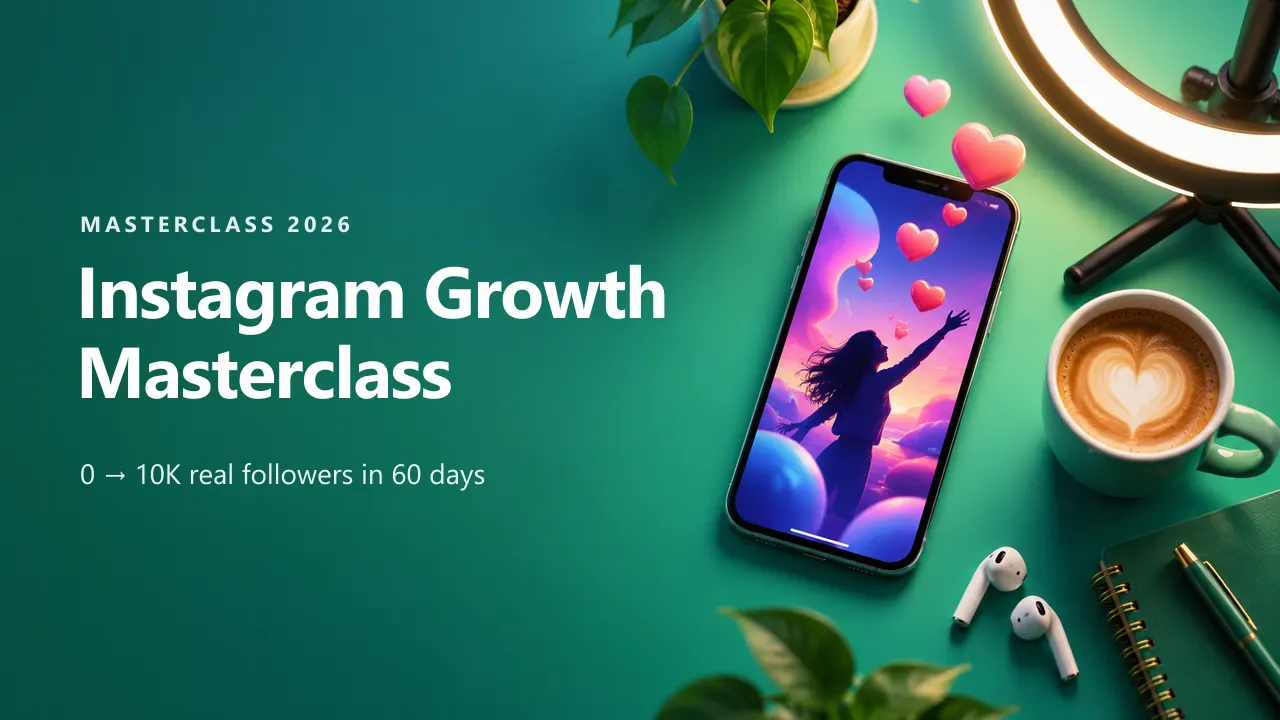 Instagram Growth Masterclass 2026